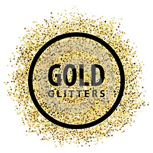 Gold glitters