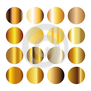 Gold Gradient set collection Shin Luxury Bright