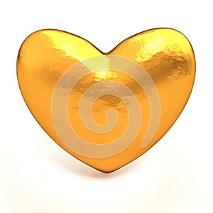 Gold heart