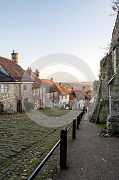 Gold Hill in Shaftesbury