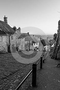 Gold Hill in Shaftesbury