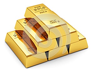 Gold ingots