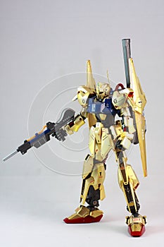 Gold Japanese Robot