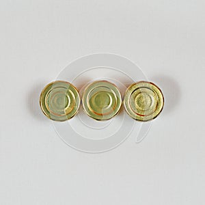 Gold Jars Lids