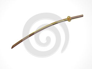 Gold Katana