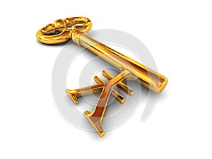 Gold key