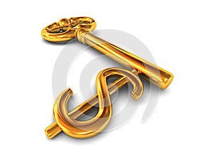 Gold key