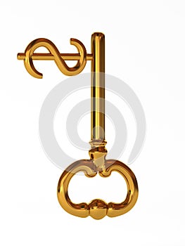 Gold key