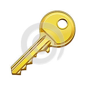 Gold key