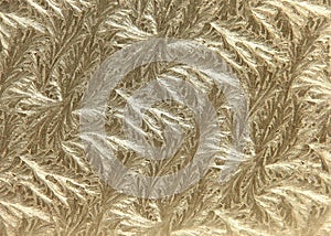 Gold Leaf Metallic Filigree background
