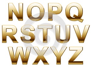 Gold Letters