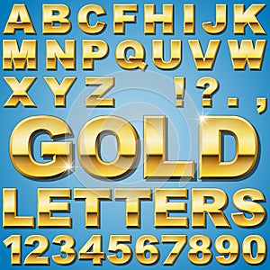 Gold Letters photo