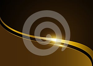 Gold luxurious design template