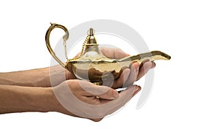 Gold Magic Lamp