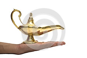 Gold Magic Lamp