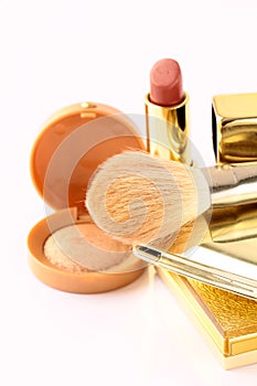 Gold make up collection