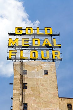 The Gold Medal Flour Sign