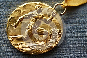 Gold medal for Olympic running discipline