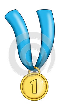 Gold medal for the winner