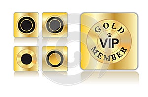 Gold Member and gold icons
