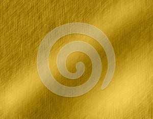 Gold metal brushed background or texture