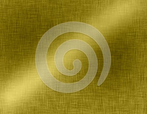 Gold metal brushed background or texture