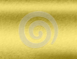 Gold metal brushed background or texture