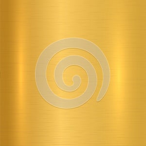 Gold metallic background.