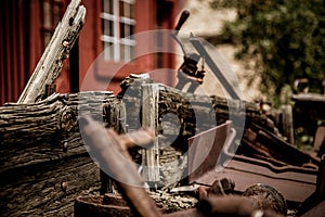 Gold Mine equipment in Idaho Springs