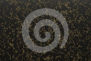 gold mineral line and black color granite texture