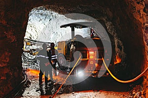 gold mining tunnel equipment bore drilling mine