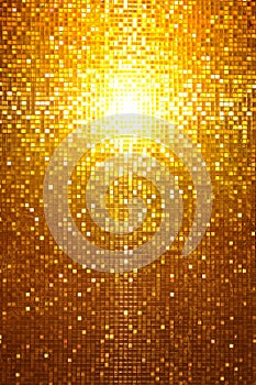 Gold mosaic