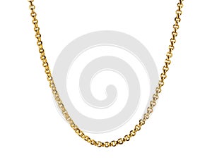 Gold necklace