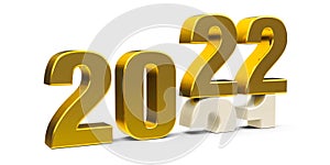 Gold New year 2021-2022