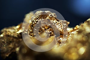 Gold ore photo