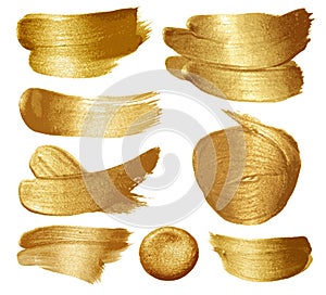 Gold paint set