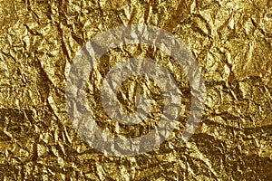 Gold paper sheet texture cardboard background