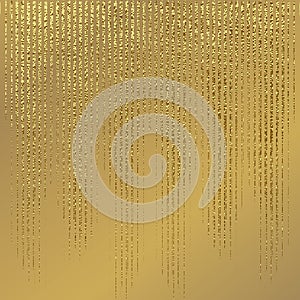 Gold pattern. Abstract golden background. Vector illustration.