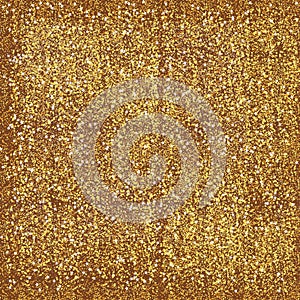Gold pattern. Golden brown background illustration. Glitter abstract art modern