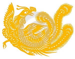 Gold phoenix