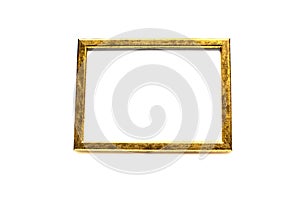 Gold photo frame
