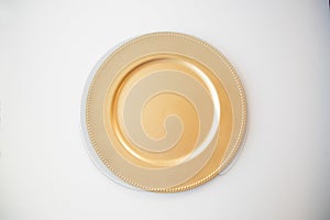 Gold plate