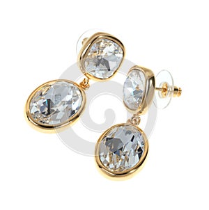 Gold plated earring studs