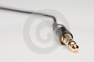 Gold-plated stereo connector plug