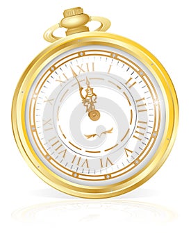 Gold Pocket Watch
