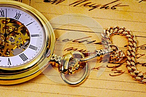 Gold Pocketwatch