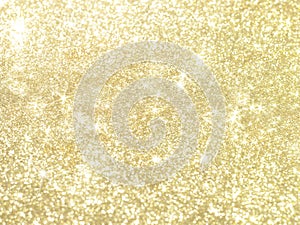 Gold polarization pearl sequins, shiny glitter background 2