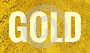 Gold. Precious Metals Abstract Backgrounds