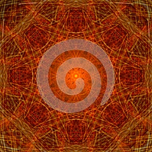 Gold Red Light Symmetry Harmony Table Of Elders Meditation Power Love