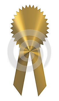 Gold Ribbon Award Medal